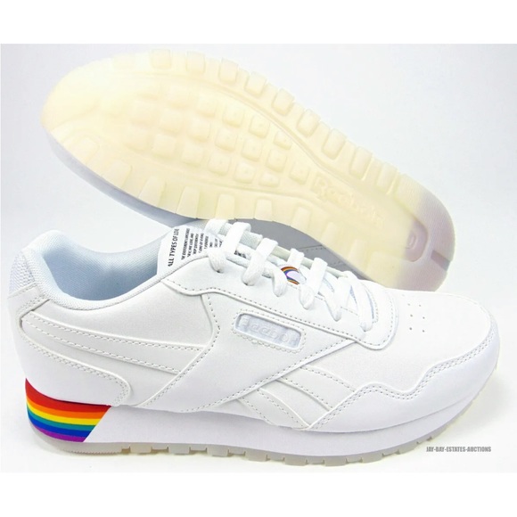 Reebok Classic Harman Run S “PRIDE" RAINBOW/WHITE, Porcelain - Picture 8 of 12